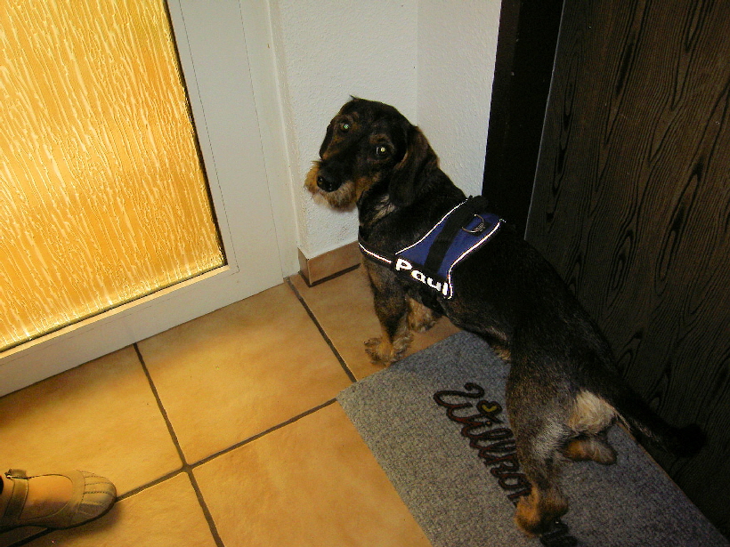 Paul geht nun zum letzten Mal durch diese Tür.